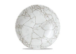 Kintsugi Agate Grey Coupe Bowl